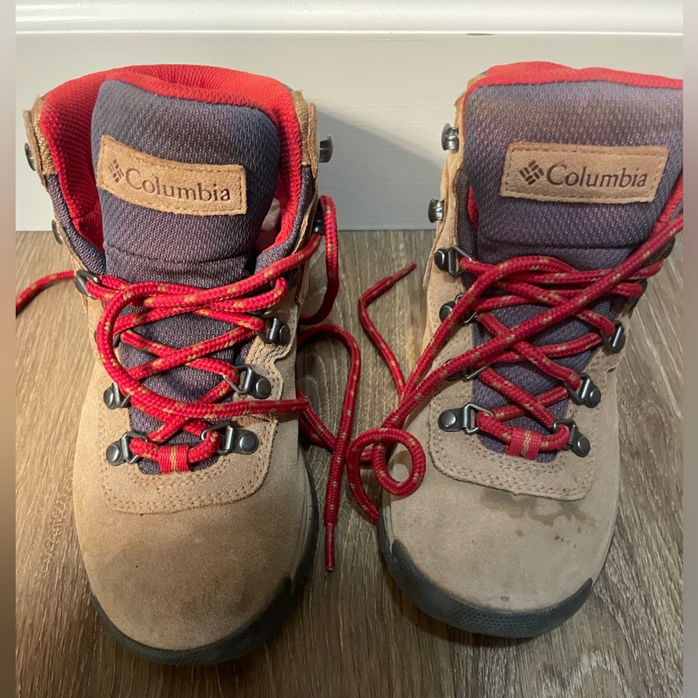 Columbia Red Winter Rain Boots for Outdoor Adventures